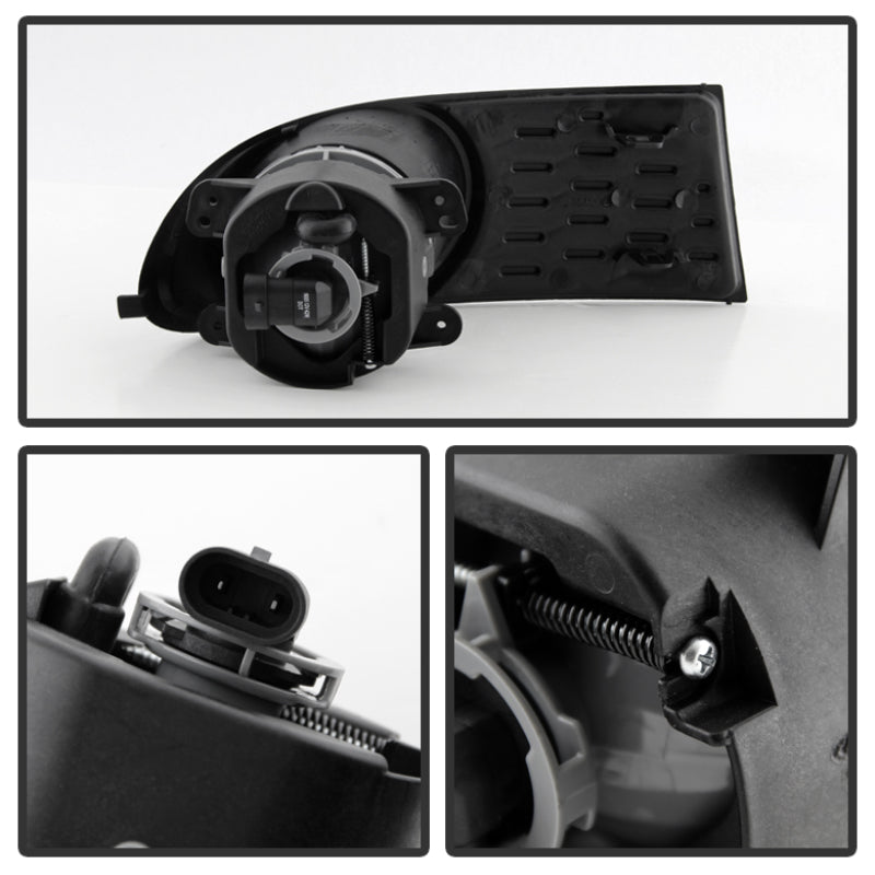 Spyder Dodge Journey 2011-2014 OEM Fog Light W/Universal Switch- Clear FL-DJ2011-C 5080448 5080448 User 1