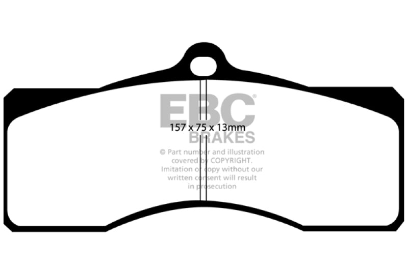 EBC Disc Brake Pad Set DP31155C Photo - Primary