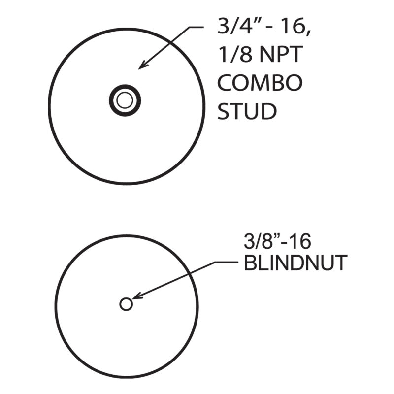 Firestone Sport-Rite Air Helper Spring 70mm Rear - Single (W217607012) 7012 7012 Technical Bulletin