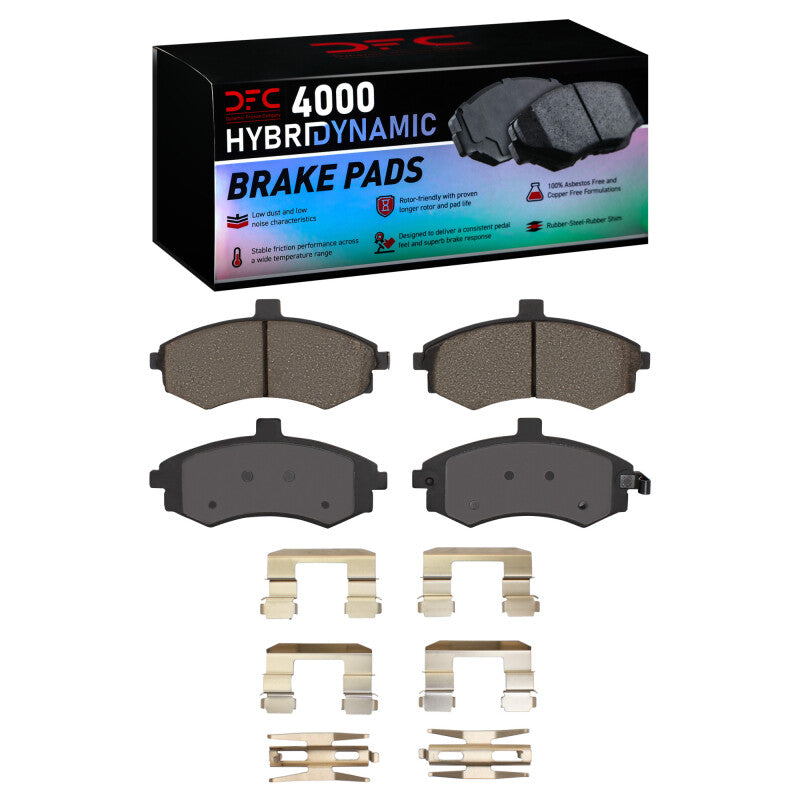 DFC DFC 4000 HybriDynamic Brake Pads Brakes, Rotors & Pads Brake Pads - OE main image
