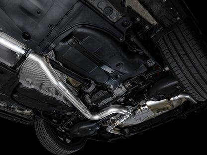 AWE Tuning Audi 22-23 8Y RS3 Cat-Back SwitchPath Exhaust (No Tips) 3025-31389 3025-31389 Photo - Mounted