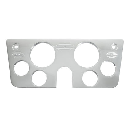 Autometer Dash Panel, Chevy Truk 67-72, 6 Gauge, Billet 7045 Photo - Primary