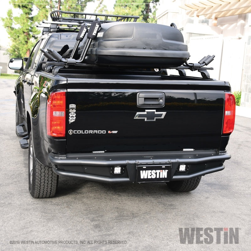 Westin Outlaw Rear Bumper 58-81055 Photo - Mounted