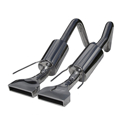 MBRP 2005-2008 Chev Corvette Dual Muffler Axle Back Rectangular Tips S7002304 S7002304 Photo - Primary