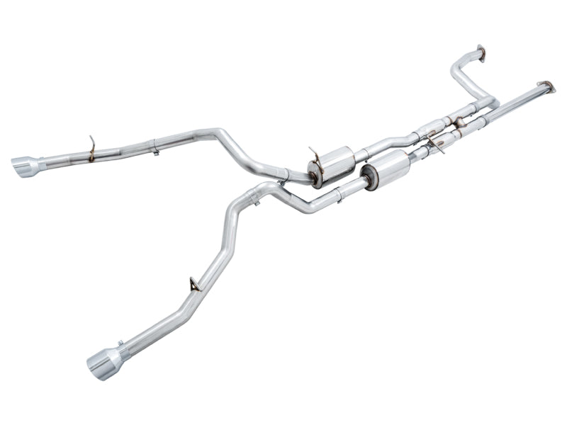 AWE Tuning 2021 RAM 1500 TRX 0FG Cat-Back Exhaust - Chrome Silver Tips 3015-32004 3015-32004 Photo - Primary