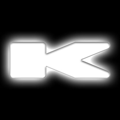ORACLE Lighting Universal Illuminated LED Letter Badges - Matte White Surface Finish - K 3140-K-001 3140-K-001 Photo - Primary