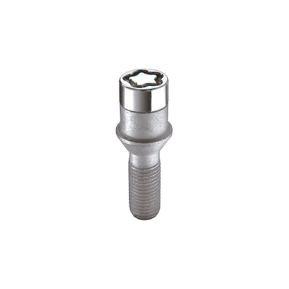 McGard Wheel Lock Bolt Set - 4pk. (Tuner / Cone Seat) M14X1.5 / 17mm Hex / 28.6mm Shank L. - Chrome 27201 27201 Photo - Primary