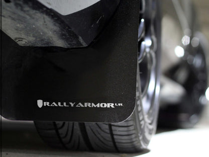 Rally Armor 02-07 UR Rally Mud flap White logo MF1-UR-BLK/WH User 1