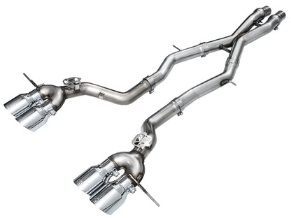 AWE Tuning 23-24 BMW G87 M2 Track Edition Exhaust - Chrome Silver Tips 3020-42487 3020-42487 Photo - Primary