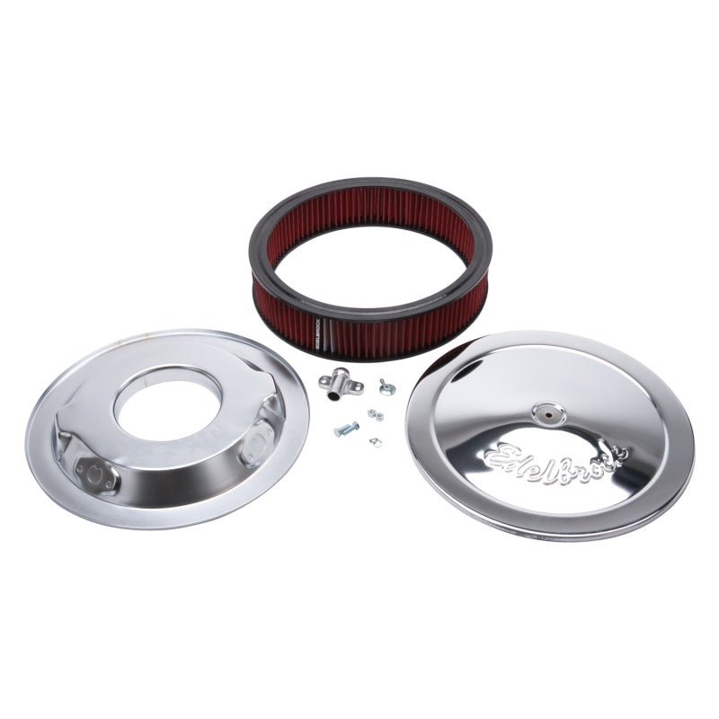Edelbrock Air Cleaner, Pro-flo Series, Round, 14 In. Diameter, Cloth Element 1206 Photo - Primary