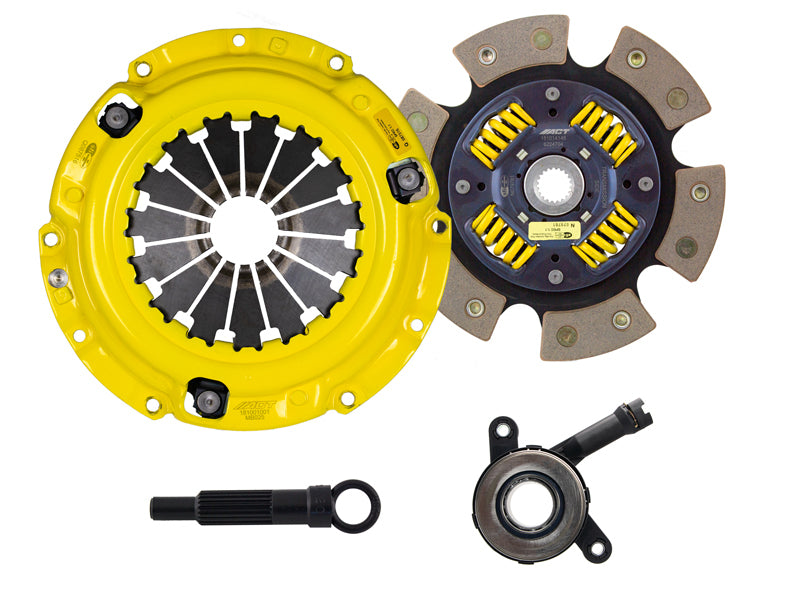 ACT 08-17 Mitsubishi Lancer GT / GTS HD/Race Sprung 6 Pad Clutch Kit MB11-HDG6 MB11-HDG6 Photo - Primary