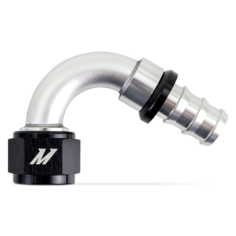 Mishimoto 120-Degree Push Lock Fitting -12AN MMFT-PL-12120 MMFT-PL-12120 Photo - Primary