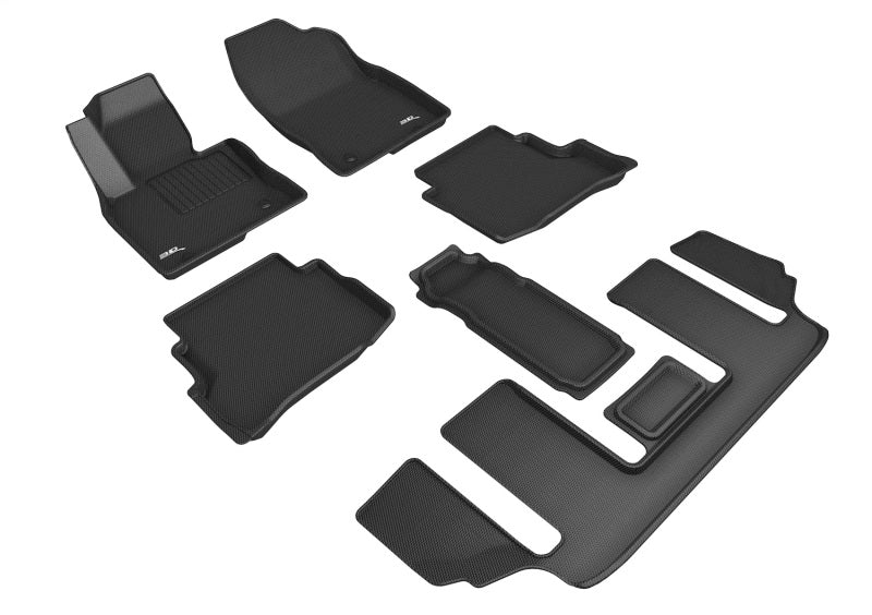 3D MAXpider 20-23 Mazda Cx-9 6-Seat W/O R2 Console Kagu Black R1 R2 R3 L1MZ07601509 L1MZ07601509 Photo - Primary