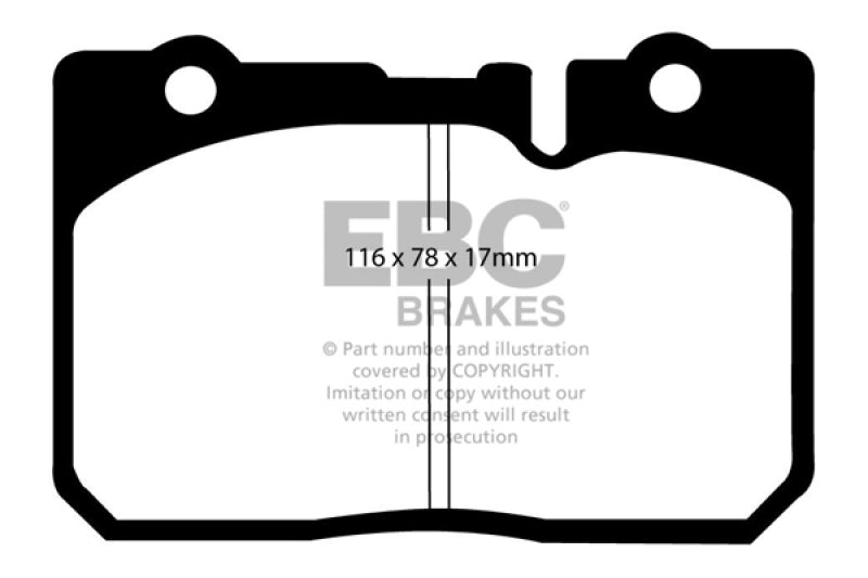 EBC Disc Brake Pad Set DP41154R Photo - Primary