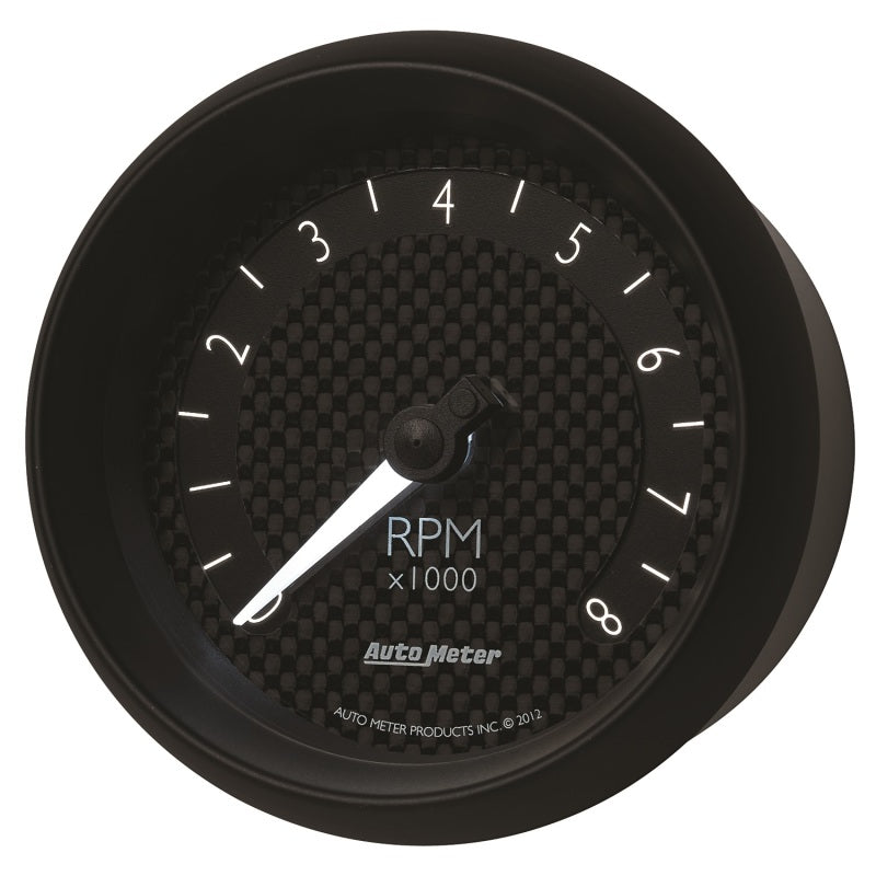 Autometer Gauge, Tachometer, 3 3/8", 8k Rpm, In-Dash, Gt 8097 User 3