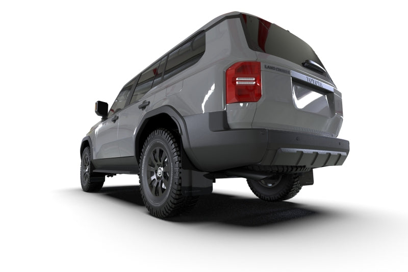 Rally Armor 22-25 Toyota Land Cruiser Black UR Mud Flap Dark Grey Logo MF138-UR-BLK-DGRY MF138-UR-BLK-DGRY User 1
