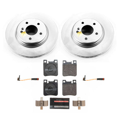 PowerStop Power Stop 02-04 Mercedes-Benz C32 AMG Rear Euro-Stop Brake Kit ESK6226 ESK6226 Photo - Primary