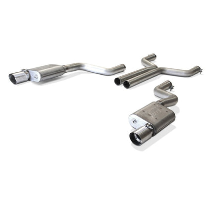 BBK 2015-16 Mustang GT Varitune Complete Cat Back Exhaust System (Includes Resonator Delete X-Pipe) 30065 30065 Photo - Primary