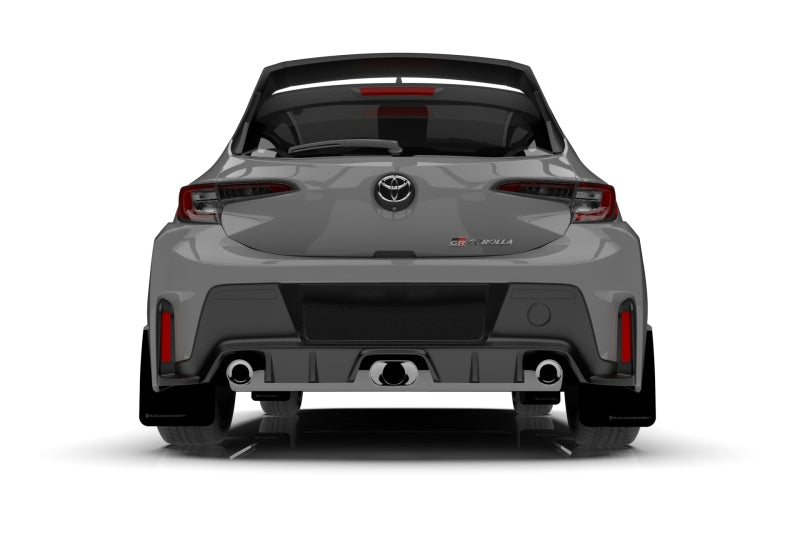 Rally Armor 2023 Toyota GR Corolla Black UR Mud Flap w/ White Logo MF89-UR-BLK-WH MF89-UR-BLK-WH User 1