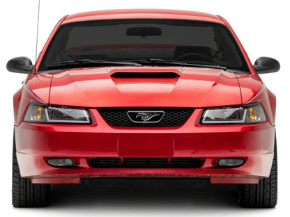 Raxiom 99-04 Ford Mustang Axial Series Headlights w/ Sequential LED Bar- Blk Housing (Clear Lens) 422713 422713 Photo - Close Up
