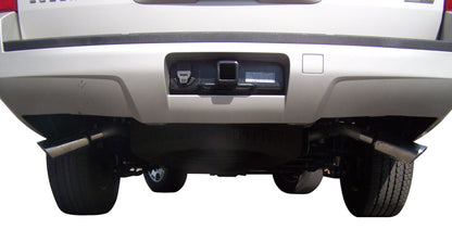 Gibson 07-12 Chevrolet Avalanche LS 5.3L 2.25in Cat-Back Dual Extreme Exhaust - Aluminized 5572 5572 Illustration Guide