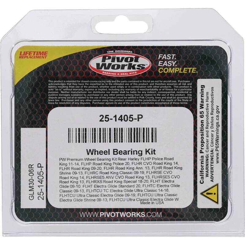 Pivot Works Pw Premium Wheel Bearing 25-1405-P 25-1405-P Photo - Primary