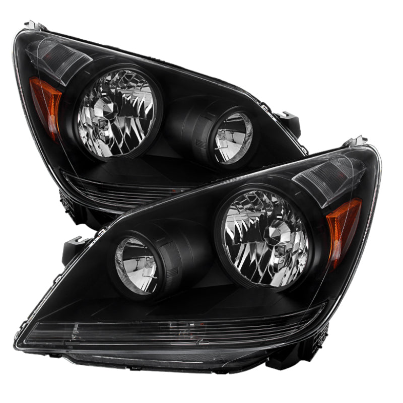 SPYDER Xtunehonda Odyssey 05-07 Crystal Headlights Black HD-JH-HODY05-AM-BK 9023842 9023842 Photo - Primary