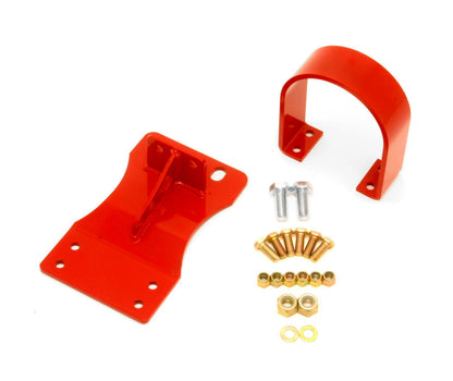 BMR 10-15 5th Gen Camaro V8 Auto Front Driveshaft Safety Loop - Red DSL015R DSL015R Photo - Primary