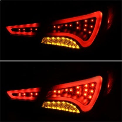 Spyder Hyundai Sonata 11-13 LED Tail Lights Light Bar Black ALT-YD-HYSON11-LED-BK 5075246 5075246 Photo - Unmounted