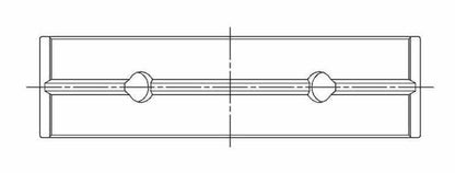 ACL Ford Duratorq 2.0L2.2L2.4L Diesel RACE Series Engine Crankshaft Main Bearing Set 5M2276H-STD 5M2276H-STD Technical Drawing