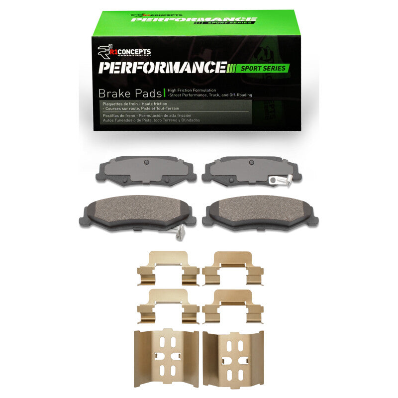 R1 Concepts RNC Performance Sport Brake Pads Brakes, Rotors & Pads Brake Pads - Performance main image