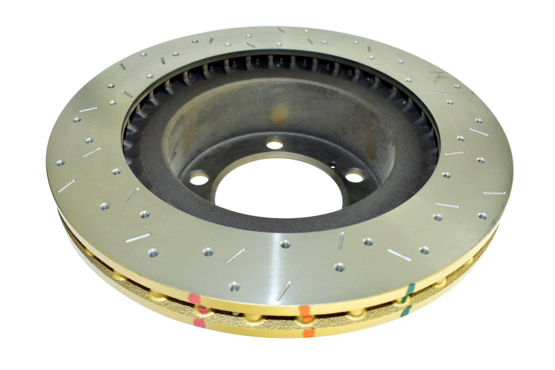 DBA 08-10 Toyota Sequoia/07-10 Tundra 2WD/4WD Front Drilled and Slotted 4000 Series Rotor 42724XS 42724XS Photo - out of package
