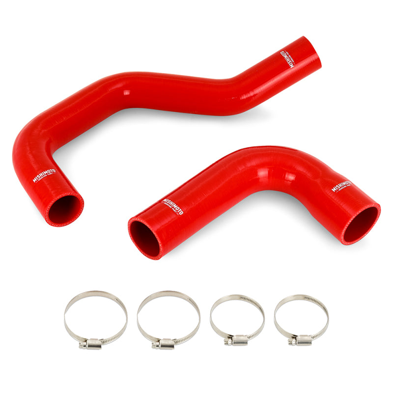 Mishimoto 1991-1993 Dodge 5.9L Cummins Silicone Coolant Hose Kit Red MMHOSE-RAM-91RD MMHOSE-RAM-91RD Photo - Primary