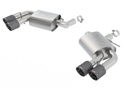 Borla 2016 Chevy Camaro V8 SS AT/MT ATAK Rear Section Exhaust w/o Dual Mode Valves 11921CF 11921CF Photo - Primary