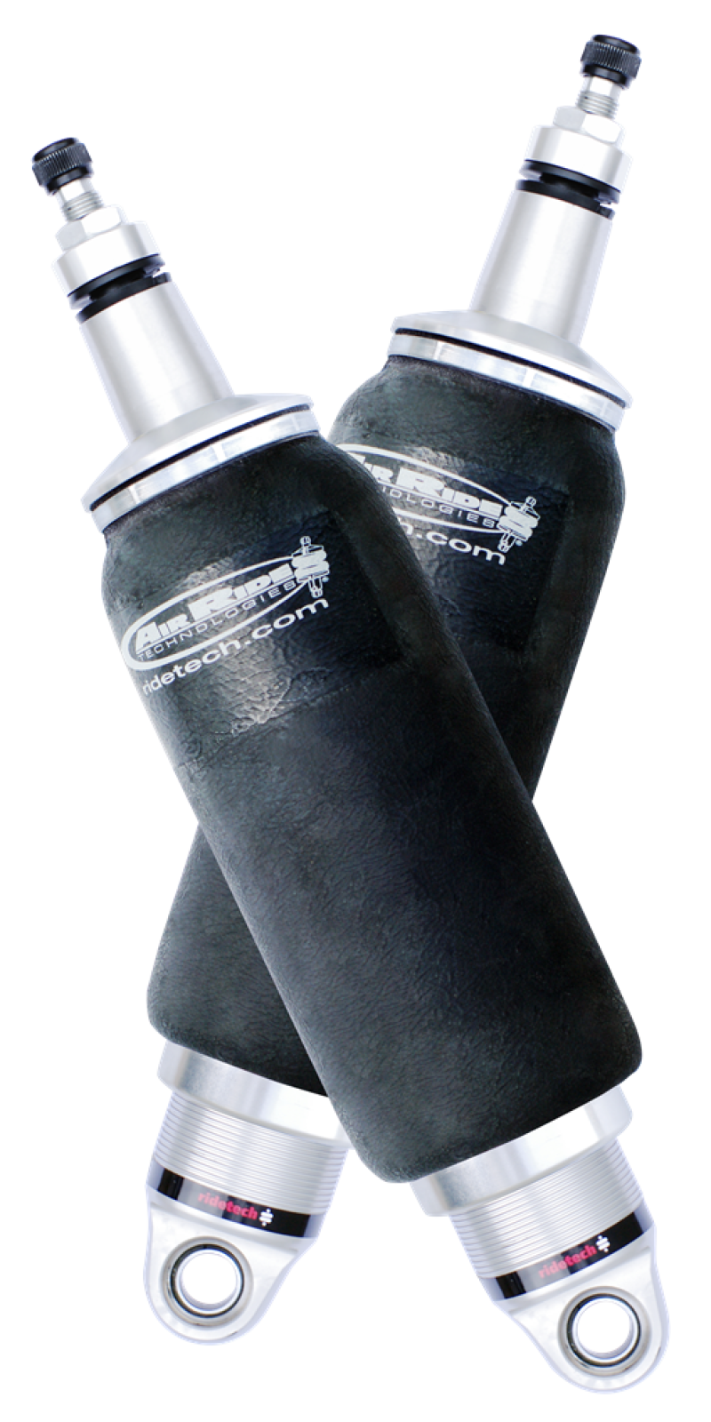 Ridetech HQ Series Rear ShockWaves 4.1in Travel 5in dia Rolling Sleeve .625 Bearing/2in Stud 21140805 21140805 Photo - Primary
