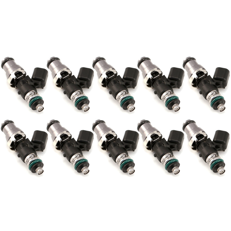 Injector Dynamics 1340cc Injectors - 48mm Length - 14mm Grey Top - 14mm Lower O-Ring (Set of 10) 1300.48.14.14.10 1300.48.14.14.10 Photo - Primary