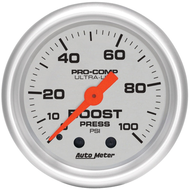Autometer Ultra-lite Boost Mechanical Gauge Universal 4306 Photo - Primary
