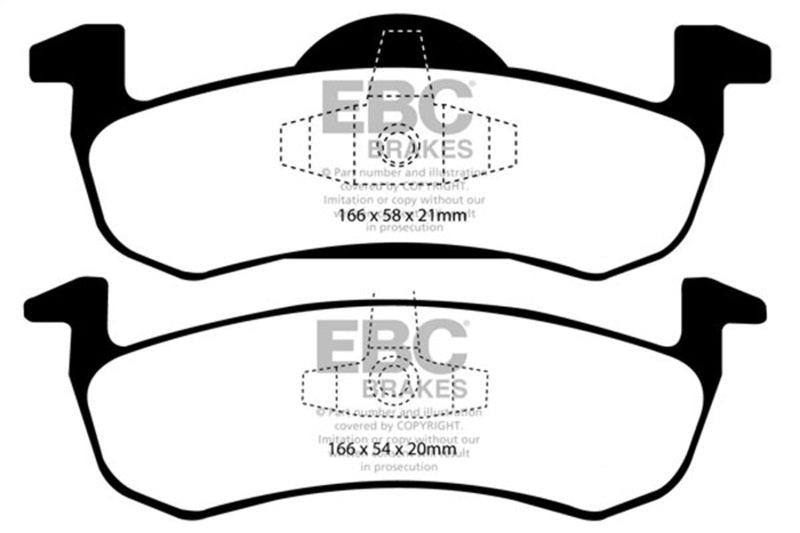 EBC Disc Brake Pad Set DP61804 Photo - Primary