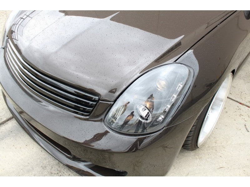Spyder Infiniti G35 03-04 4DR Projector Halogen - LED Halo DRL Blk High H4 PRO-YD-IG35034D-DRL-BK 5031747 5031747 User 1