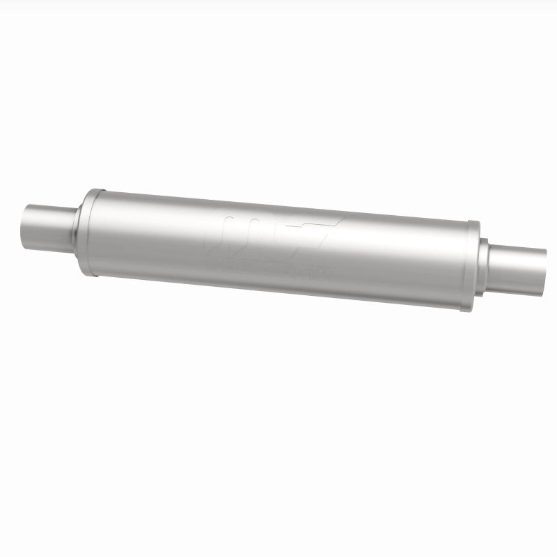MagnaFlow 4" Round Center/Center Straight Through Performance Muffler 10424 360 Degree Image Set