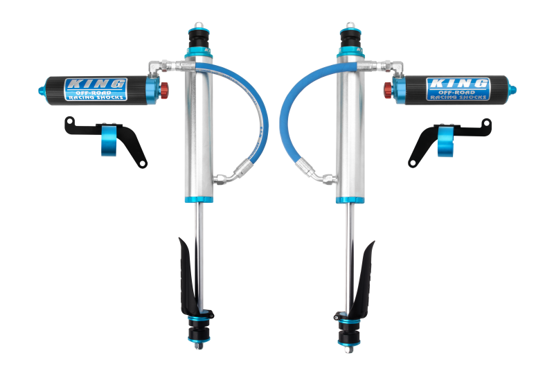 King Shocks 97+ Nissan Patrol Y61 Frt 2.5 Dia Shock Remote 2.5 Fin Res 3-5in Lift w/Adj/Brkt (Pair) 25001-187A 25001-187A Photo - Primary