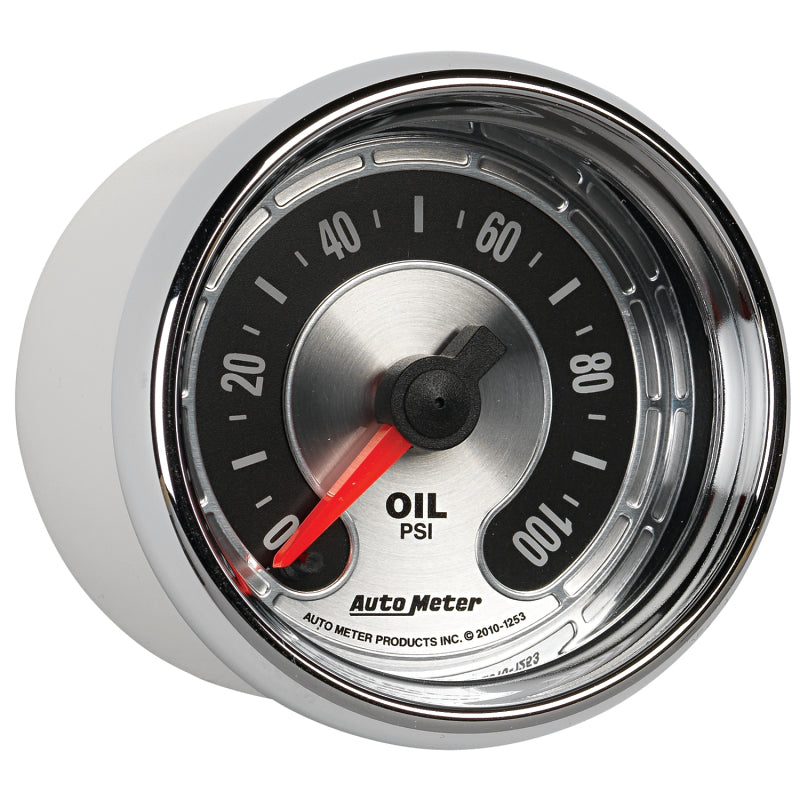 Autometer 2-1/16" Oil Pressure, 0-100 Psi, Stepper Motor, American Muscle 1253 User 4