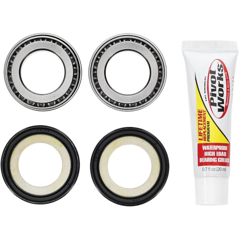 Pivot Works 19-23 Honda CRF110F PW Steering Stem Bearing Kit PWSSK-H27-000 PWSSK-H27-000 Photo - Primary