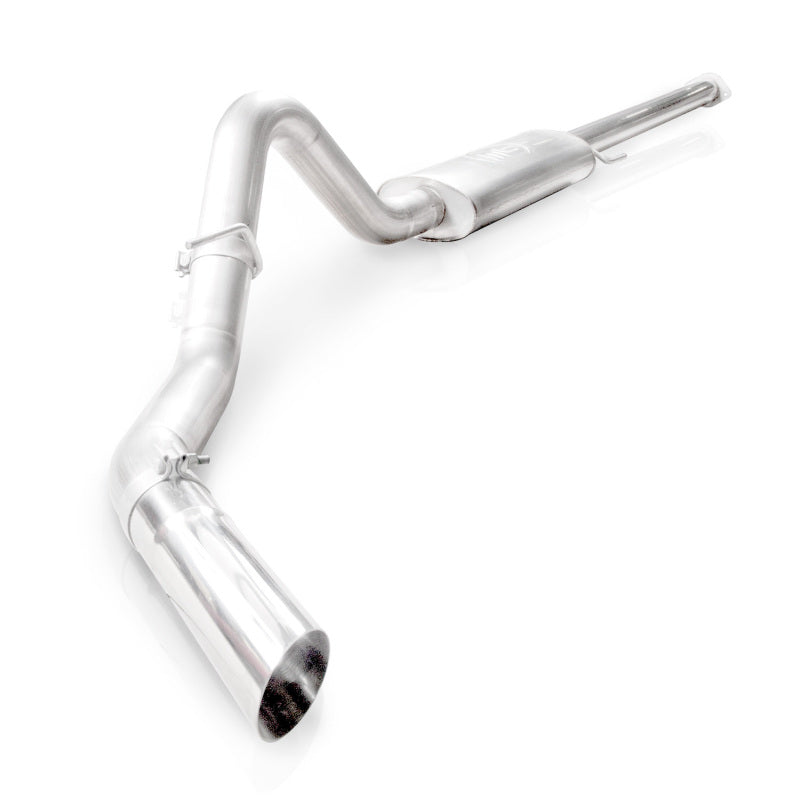 Stainless Works 2015-16 Ford F-150 2.7L/3.5L 3.5in Catback Chambered Muffler Factory Connection FT15ECOCB FT15ECOCB Photo - Primary