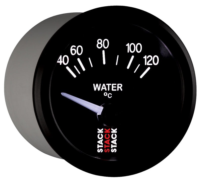Autometer 52mm Stack Instruments 40-120 Degree C Electric Water Temperature Gauge - Black ST3207 ST3207 User 6