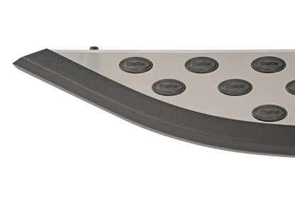 Dee Zee Deezee Universal Running Board Universal Cross Utility Vehicle NXc (Stainless Top w Blk Trim) DZ16203 DZ16203 Photo - Unmounted