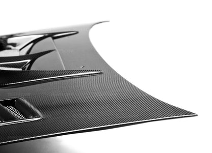Seibon 98-01 Subaru Impreza Carbon Fiber Hood HD9801SBIMP-CW Photo - Primary