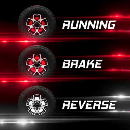 XKGLOW XK Glow Bronco 5th Wheel Light w/ Brake, Running, Reverse and Turn Signal Lights XK041019B XK041019B User 1