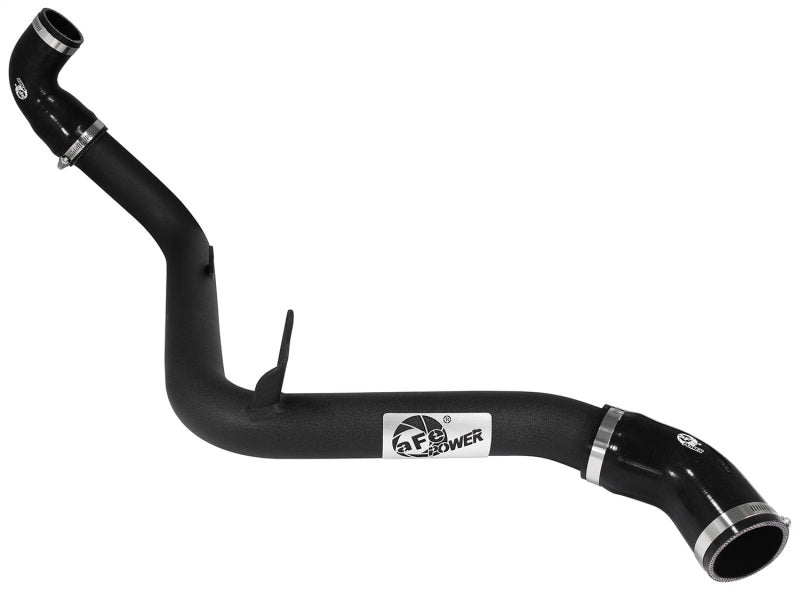 aFe Bladerunner 2.5in Intercooler Hot Side Tubes, 13-14 Ford Focus ST 2.0L (t) *Black* 46-20188-B 46-20188-B Photo - Primary