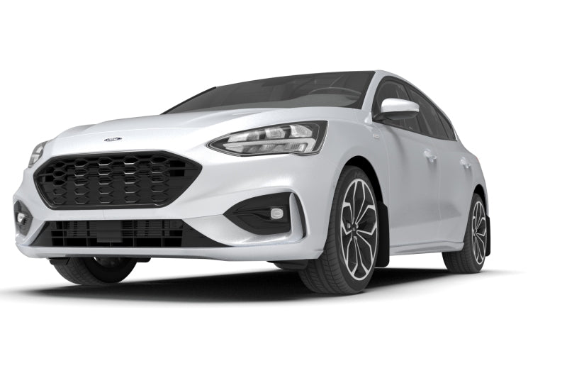 Rally Armor 19-22 Ford Focus ST MK4 (Hatch) Black UR Mud Flap w/ Red Logo MF77-UR-BLK/RD MF77-UR-BLK/RD User 1